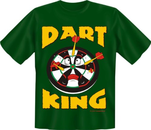 lustige Sport-T-Shirts Dart-King !!! Groessen S - XXL