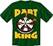 Sports : lustige Sport-T-Shirts " Dart-King !!! " Gr&ouml;&szlig;en S - XXL