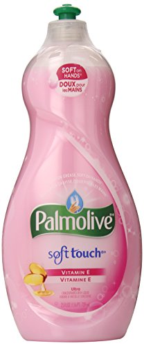 Palmolive Ultra Soft Touch with Vitamin E Dish Liquid, 25-Ounce (Pack of 2)