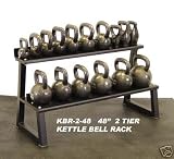2-tier 48" Kettlebell Rack (Rack Only)