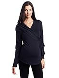 IMAGE OF Maternal America Women's Wrap Sweater Shawl, Navy, X-Small