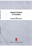 Produkt-Bild: Hegels System in Formeln