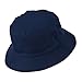 Big Size Cotton Blend Twill Bucket Hat - Navy (For Big Head)