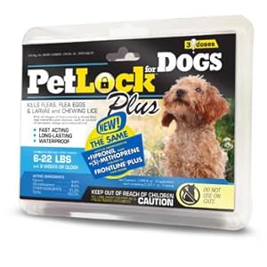 Petlock Security Flea Repellent for Dogs, Small