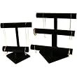 2 T-Bar Bracelet & Necklace Jewelry Display Stands