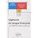 L'�preuve de langue fran�aise au CAPES de Lettres Modernes : Histoire de la langue Fran�ais moderne et contemporain Stylistique