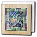 Art deco Dancer - dance, dancing, belly dance, bellydance, oriental dance, middle eastern dance, - 6 Inch Tile Napkin Holder