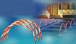 3 Lighted Candy Cane Archways / Pathway Markers Outdoor Christmas Decorations