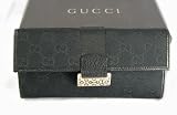 Gucci - Gucci Wallets (Black/Black) 146206 Large Logo w/ Signature Horsebit Design
