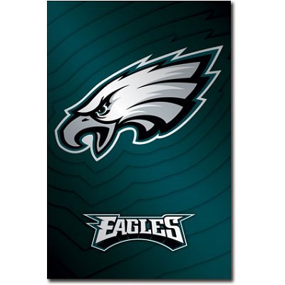 (22x34) Philadelphia Eagles Logo Sports Poster Print