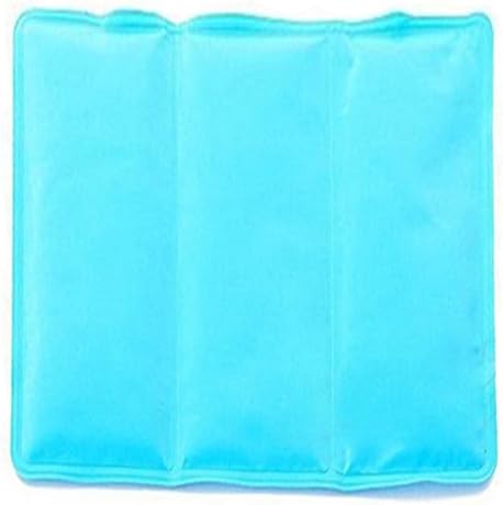 Geamazon Cool Summer Car Seat Cushion Self Cooling Mat Laptop Pet Dog Cat Ice Cushion (35cm*40cm(Length*Width), Blue)