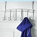 Spectrum 77970 Cambridge 6-Hook Rack Over-The-Door, Chrome
