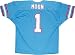 Warren Moon Autographed Throwback Blue Custom Jersey w/''49,325 yds''