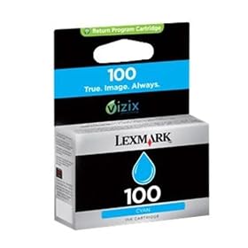 Lexmark - 100 - Cartouche d'encre d'origine - Cyan