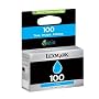 Lexmark 100 Cartouche d'encre d'origine Cyan de Lexmark