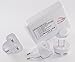 Diswoe Toothbrush Replacement Charger Portable Inductive Charging Base Environmental ABS For Travel (Model 3757) … (white2)