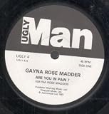 ARE YOU IN PAIN 7 INCH (7" VINYL 45) UK UGLY MAN 1987