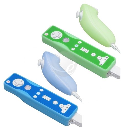 2 Set of Soft Silicone Skin Case for Nintendo Wii Remote