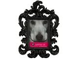 Kitchen & Housewares : Present Time Photoframe Kitsch polyresin black