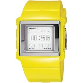 Casio BG2001-9DR Baby-G Slim Square Watch