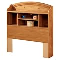 Kids Country Pine Bookcase Headboard - Twin
