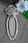 Celtic Eternity Knot Solid Sterling Silver Bookmark