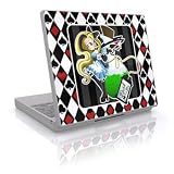 Alice (Poker Girl) Design Skin Decal Sticker Cover for Laptop Notebook Computer - 15 x 12