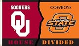 Oklahoma State University Cowboys Rivalry Flag
