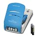 COMBO! High Performance AA / AAA Ni-mh Charger - Battery Tester & Reconditioner - Featuring Blue LCD Status Monitor - Includes: (2x) Heavy Duty AAA 1000 mAh Rechargeable NiMH & (4x) 2700 mAh AA nihm