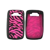 For Blackberry Bold 9700 Silicone Skin Case Pink Zebra