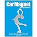Figure Skater Layback Car Magnet
