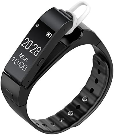 Sports Bracelet, V6 Plus Touch Screen Bluetooth Smart Bracelet with Earphone Bluetooth 4.0 Smartband Health Sleep Monitor Wristband for Android IOS