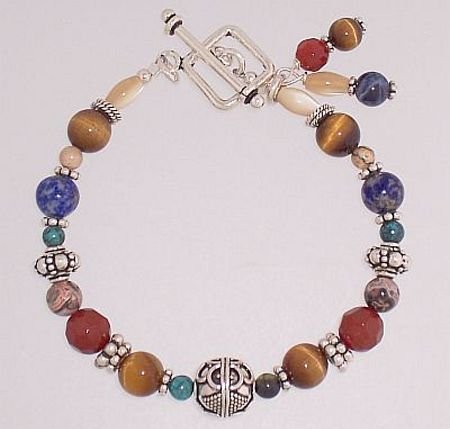 Click here to buy Multiple Stone Bracelet.