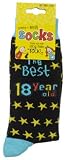 Simply The Best 18 Year Old Socks, Birthday, Anytime Gift / Present