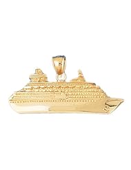 CleverEves 14K Gold Pendant Cruise Ship 8.4 - Gram(s)