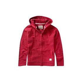 Weird Fish Agapanthus Zip Hoody - Magenta Haze