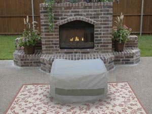 Ottoman Cover / Coffee Table Cover : 34 x 26 x 18