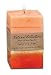 DecoGlow Naturals Light Collection, 2.5-Inch x 4-Inch Square Pillar Candle, Comforting