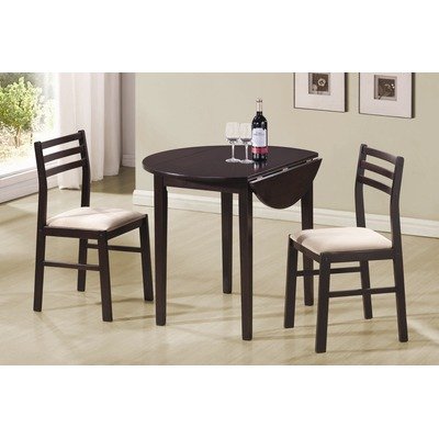 Lexington 3-Piece Dining Set in Cappuccino