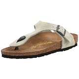  : Birkenstock Gizeh Suede Sandal,Desert Sage Suede,37 Narrow EU