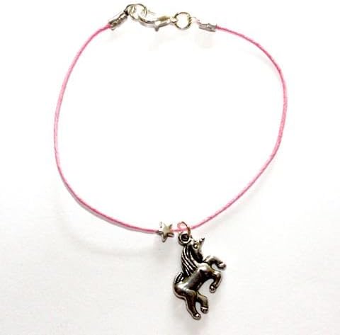 Sour Cherry Wish Upon a Star Friendship Unicorn Bracelet (20cm Long)