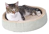 Pet Supplies : K&H Thermo-Kitty Cuddle Up, Mocha