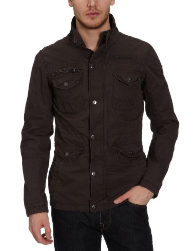 JACK & JONES Herren Jacke 12055267, Gr.44/46(S), Schwarz (PHANTOM) Preisvergleich