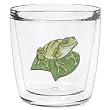 Garden Frog 12 oz Double-Old-Fashioned Insulated Beverage Tumbler, Clear