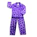 Apparel : Dream Apparel - Girls Long Sleeve Heart Pajamas, Purple