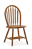 International Concepts 1C04-140 Arrowback Chair with Turn Legs Oak 36"
