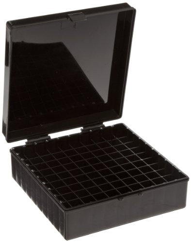 Bel-Art F18851-0017 100-Place Plastic Freezer Storage Boxes; 6 x 5.7 x 2.2