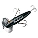 Arbogast Jitterbug Topwater Bass Fishing Lure - Excellent for Night Fishing, Black, G700 (4 1/2 in, 1 1/4 oz) (G700-02)