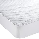Premium Cotton Quilted Mattress Protector Kingsize to fit bed 150 x 200cm