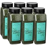 Olde Thompson Parsley Flakes 6 Jars - 2.5 oz Each leaf of a biennial herb (Petroselinum crispum)